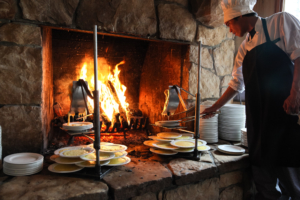 fireside dining | Gather Nosh and Savor