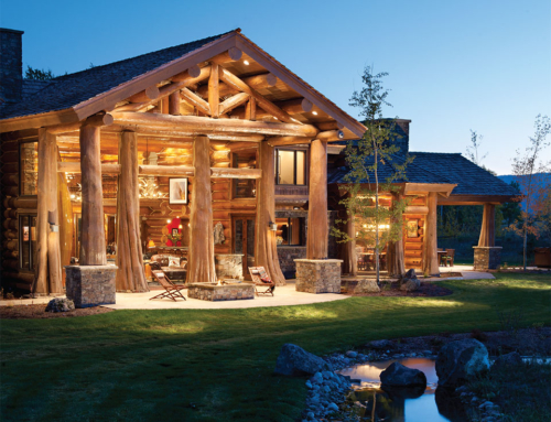 PrecisionCraft Log & Timber Home, Featured in Western Home Journal