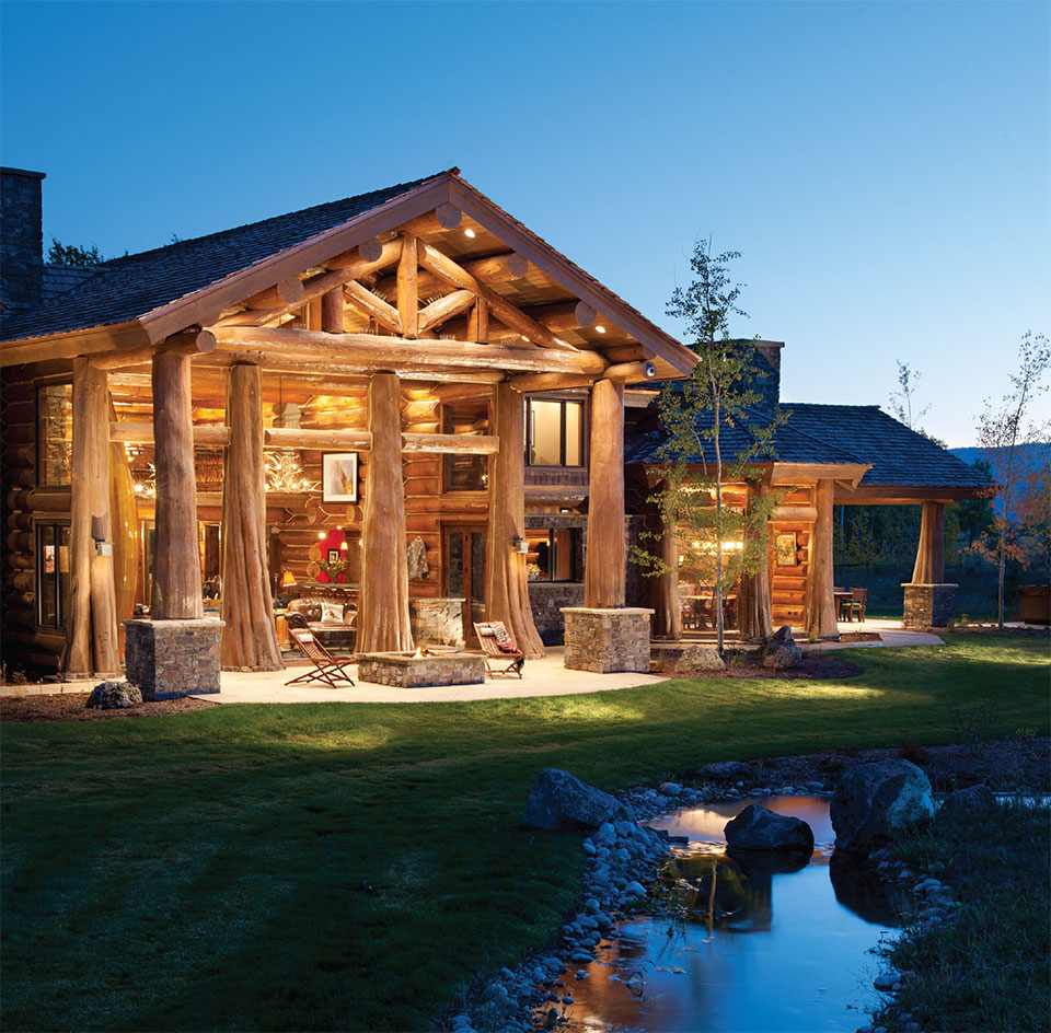 PrecisionCraft Log & Timber Home, Featured in Western Home Journal